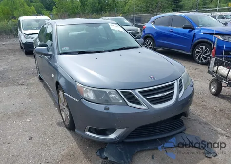 2008 Saab 9-3 Aero z USA, uszkodzony, nr VIN YS3FH41U281136270